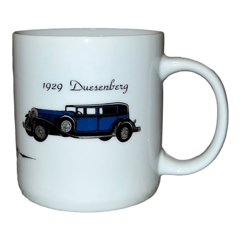 1929 Duesenberg Sedan Indianapolis Indiana Historical Society Vintage Coffee Mug